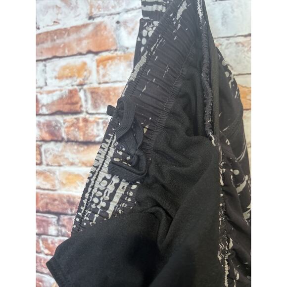 Zoot LTD 3 Classic Shorts black tan lined running elastic women's size medium - Picture 9 of 9